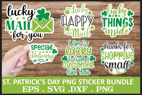 St. Patrick's Day PNG Sticker Bundle SVG md faruk hossain 