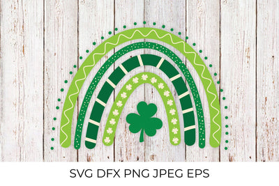 St. Patricks Day rainbow. Cute Patricks Rainbow SVG SVG LaBelezoka 