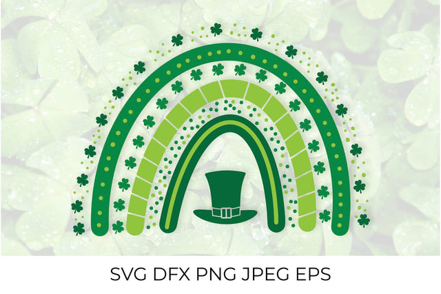 St. Patricks day rainbow. Cute Rainbow. SVG SVG LaBelezoka 