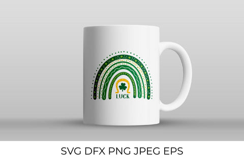 St. Patricks day rainbow SVG bundle . Cute Rainbow SVG LaBelezoka 