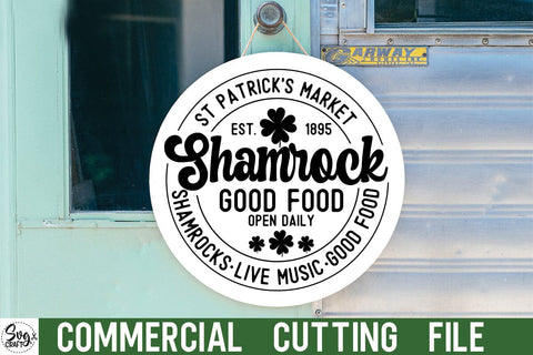 St Patrick's Day Round Signs SVG Bundle SVG Svgcraft 