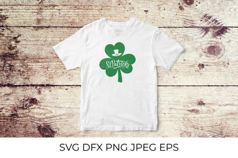 St. Patrick’s day shamrock SVG LaBelezoka 