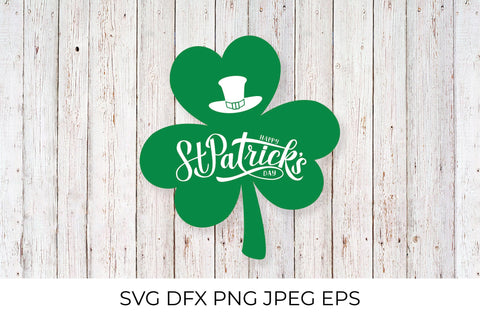 St. Patrick’s day shamrock SVG LaBelezoka 