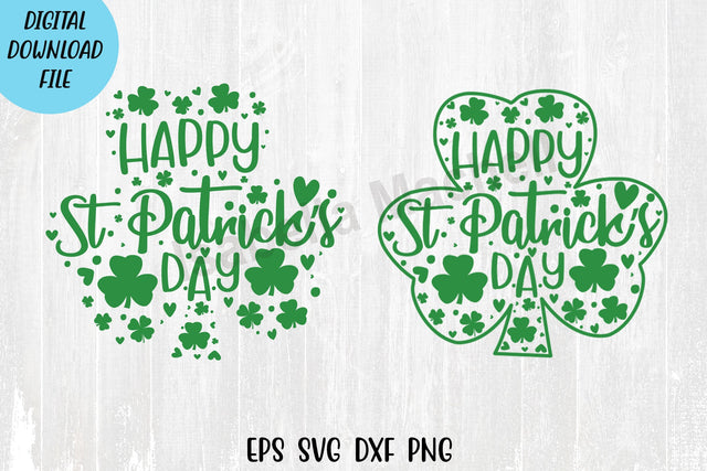 St. Patrick's day shamrock svg SVG Isabella Machell 