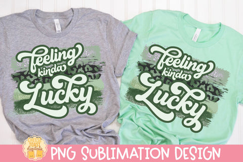 St Patrick's Day Sublimation Bundle | 6 Lucky Quotes PNG Files Sublimation Cheese Toast Digitals 