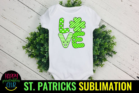 St Patricks Day Sublimation Bundle -St Patty Day Sublimation Sublimation Happy Printables Club 