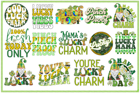 St. Patrick's Day Sublimation Bundle Sublimation Creativeart88 