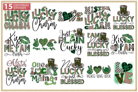 St. Patrick's Day Sublimation Bundle Sublimation Creativeart88 