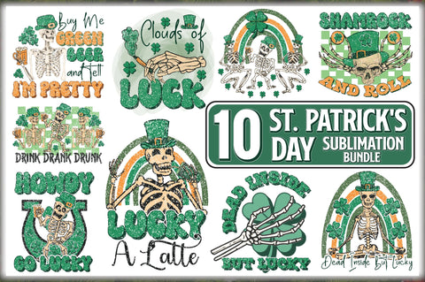 St Patrick's Day Sublimation Bundle Sublimation Jagonath Roy 