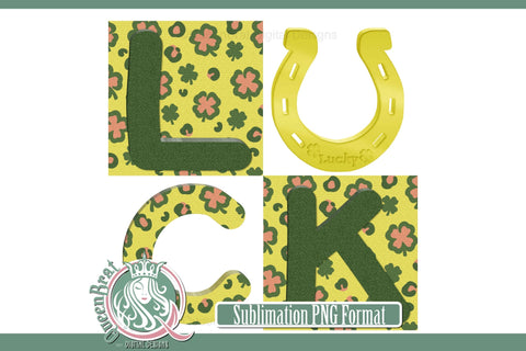 St Patrick's Day Sublimation Bundle Sublimation QueenBrat Digital Designs 