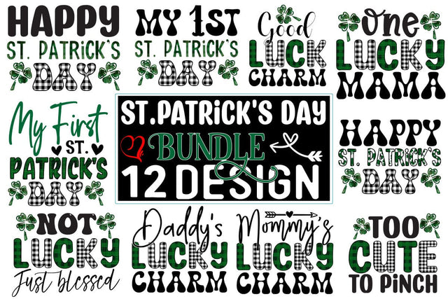 St Patrick's Day Sublimation Bundle SVG CraftingStudio 