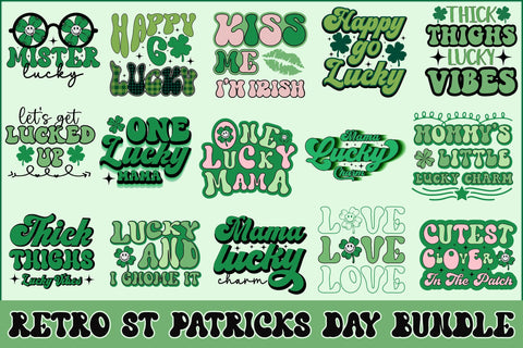 St. Patrick's Day Sublimation Bundle SVG Rupkotha 
