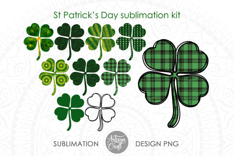 St Patricks Day sublimation PNG Sublimation Artisan Craft SVG 