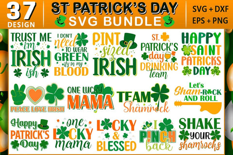 St Patrick's Day SVG Bundle, 37 Designs Bundle SVG Shetara Begum 