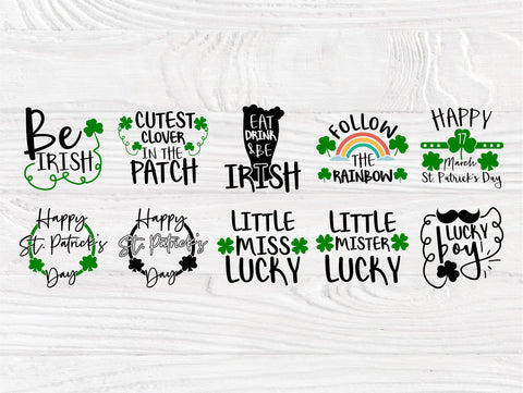 St Patrick's Day SVG Bundle | 50 Shirt Designs | Cricut and Silhouette Files | Irish Svg | Lucky Svg | St Patricks Day Svg | Shamrock Svg SVG TonisArtStudio 