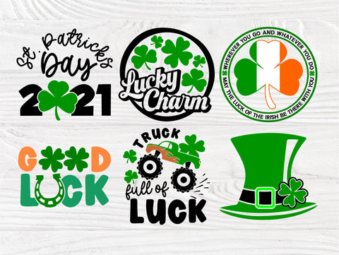 St Patricks Day SVG Bundle, Clover Svg, Irish Svg SVG TonisArtStudio 