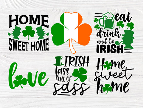 St Patricks Day SVG Bundle, Clover Svg, Irish Svg SVG TonisArtStudio 