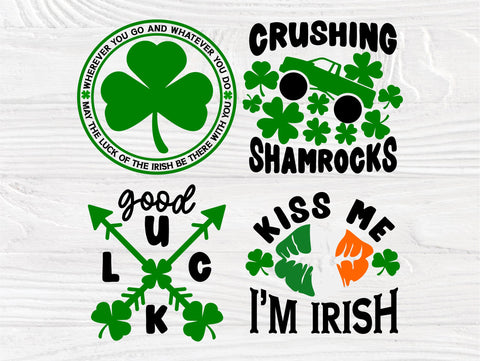 St Patricks Day SVG Bundle, Clover Svg, Irish Svg SVG TonisArtStudio 