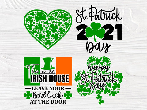 St Patricks Day SVG Bundle, Clover Svg, Irish Svg SVG TonisArtStudio 