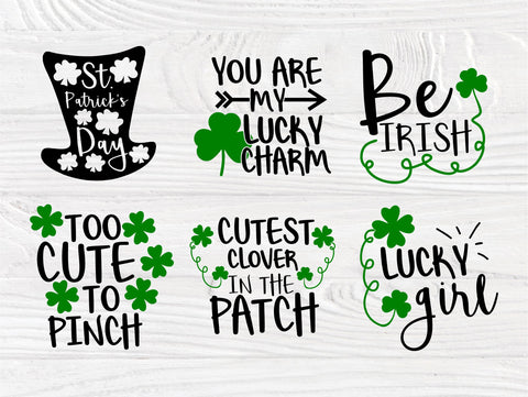 St Patrick's Day SVG Bundle | Funny St Patrick's Signs | Irish Svg | Lucky Svg | St Patricks Designs | Cricut and Silhouette Files SVG TonisArtStudio 