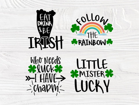 St Patrick's Day SVG Bundle | Funny St Patrick's Signs | Irish Svg | Lucky Svg | St Patricks Designs | Cricut and Silhouette Files SVG TonisArtStudio 