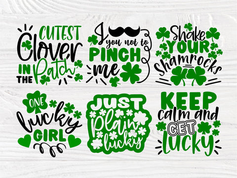 St Patricks Day SVG Bundle, Funny Svg Quotes SVG TonisArtStudio 