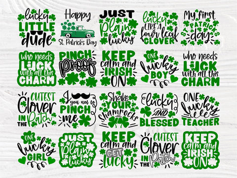 St Patricks Day SVG Bundle, Funny Svg Quotes SVG TonisArtStudio 