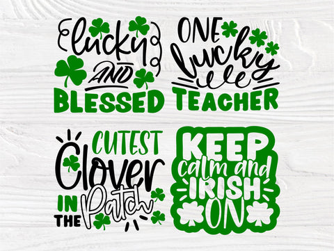 St Patricks Day SVG Bundle, Funny Svg Quotes SVG TonisArtStudio 