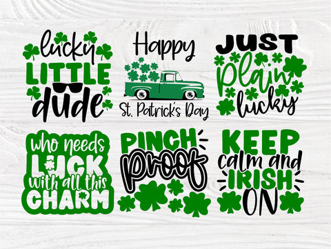 St Patricks Day SVG Bundle, Funny Svg Quotes SVG TonisArtStudio 