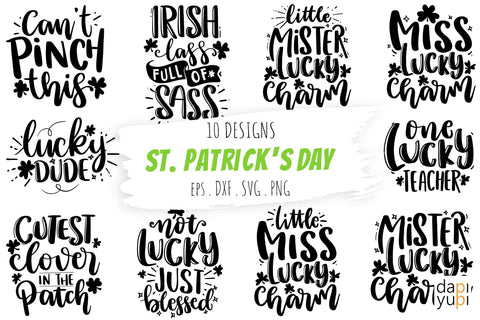 St Patricks Day SVG Bundle, Irish Bundle SVG dapiyupi store 