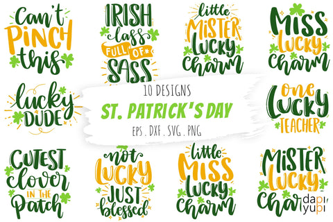 St Patricks Day SVG Bundle, Irish Bundle SVG dapiyupi store 