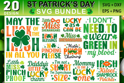 St Patrick's Day SVG Bundle, Retro St Patrick's Day SVG Bundle SVG Shetara Begum 