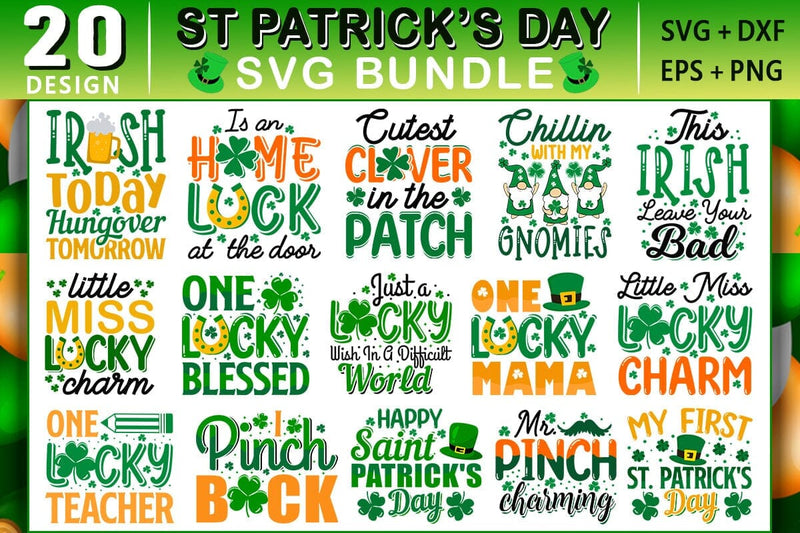 St. Patrick's day SVG Bundle, Saint Patrick's day SVG Bundle SVG Shetara Begum 