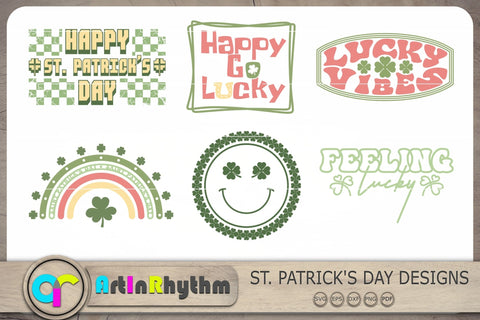 St. Patrick's Day Svg Bundle, Saint Patrick's Day Svg, Lucky Svg, Shamrock Svg SVG Artinrhythm shop 