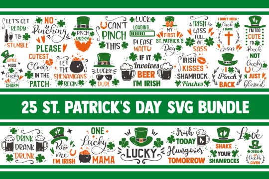 St Patricks Day SVG Bundle, shamrock svg, clover svg, leprechaun svg, irish svg, svg designs, svg quotes, pinch proof svg, lucky svg, drunk SVG James 