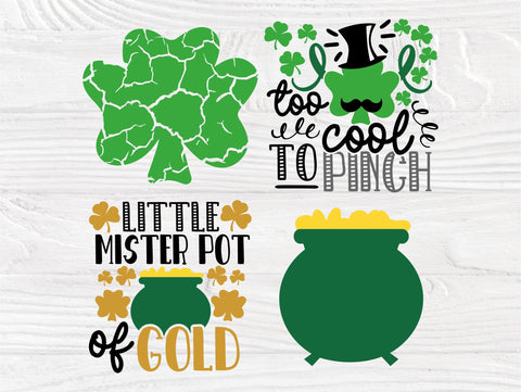 St Patrick's Day SVG Bundle, Shamrock Svg SVG TonisArtStudio 