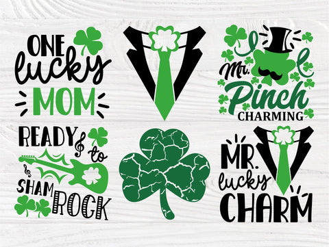 St Patrick's Day SVG Bundle, Shamrock Svg SVG TonisArtStudio 