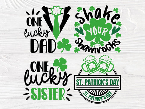 St Patrick's Day SVG Bundle, Shamrock Svg SVG TonisArtStudio 