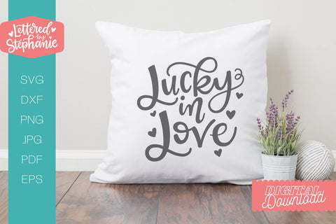 St. Patrick's Day SVG Bundle, st pattys day cut files bundle, handlettered SVG Lettered by Stephanie 