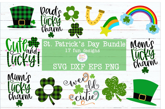 St. Patrick's Day SVG Bundle SVG Bizzy Lou Designs