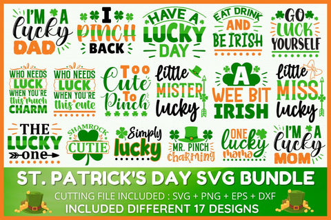 St. Patrick's Day SVG Bundle SVG Designangry 