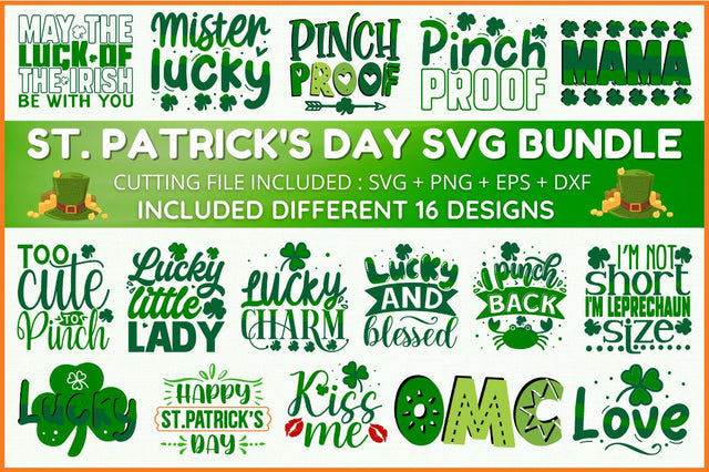 St. Patrick's Day SVG Bundle SVG Designangry 