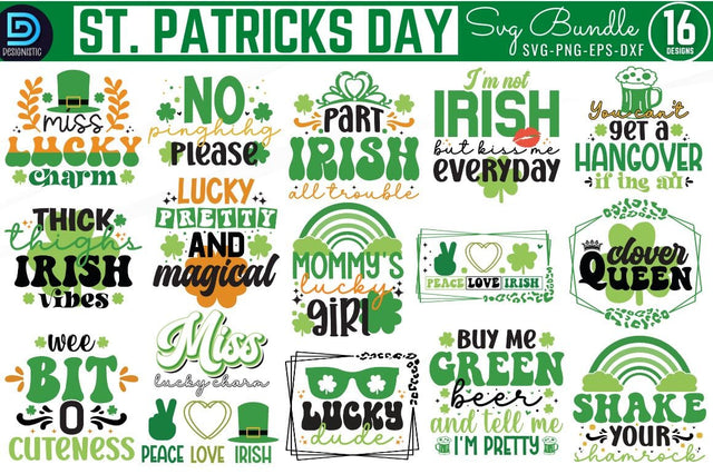 St Patrick's Day SVG Bundle SVG DESIGNISTIC 
