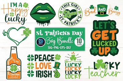 St Patrick's Day Svg Bundle SVG DESIGNISTIC 
