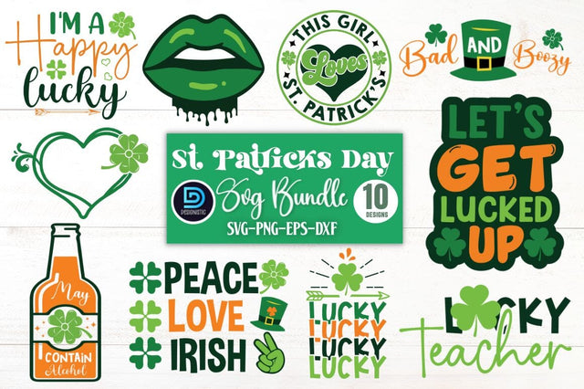 St Patrick's Day Svg Bundle SVG DESIGNISTIC 