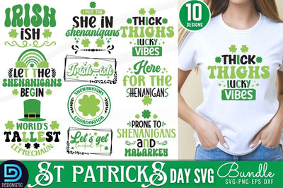 St Patrick's Day SVG Bundle SVG DESIGNISTIC 