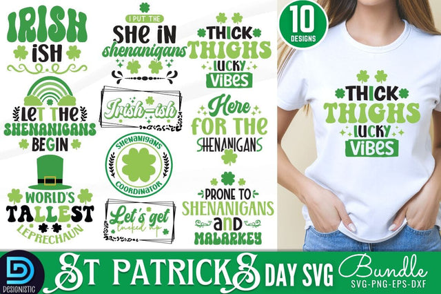 St Patrick's Day SVG Bundle SVG DESIGNISTIC 