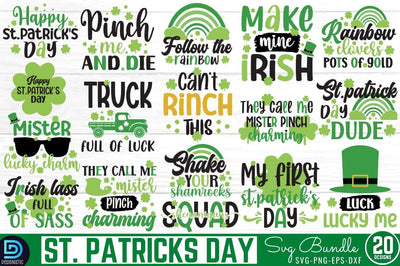 St Patrick's Day SVG Bundle SVG DESIGNISTIC 