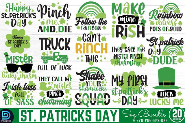 St Patrick's Day SVG Bundle SVG DESIGNISTIC 