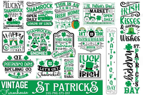 St Patrick's Day SVG Bundle SVG DESIGNISTIC 